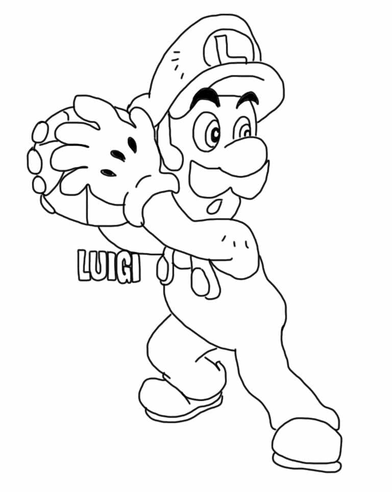 Luigi dengan Bola