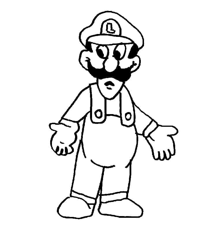 Luigi yang dapat dicetak