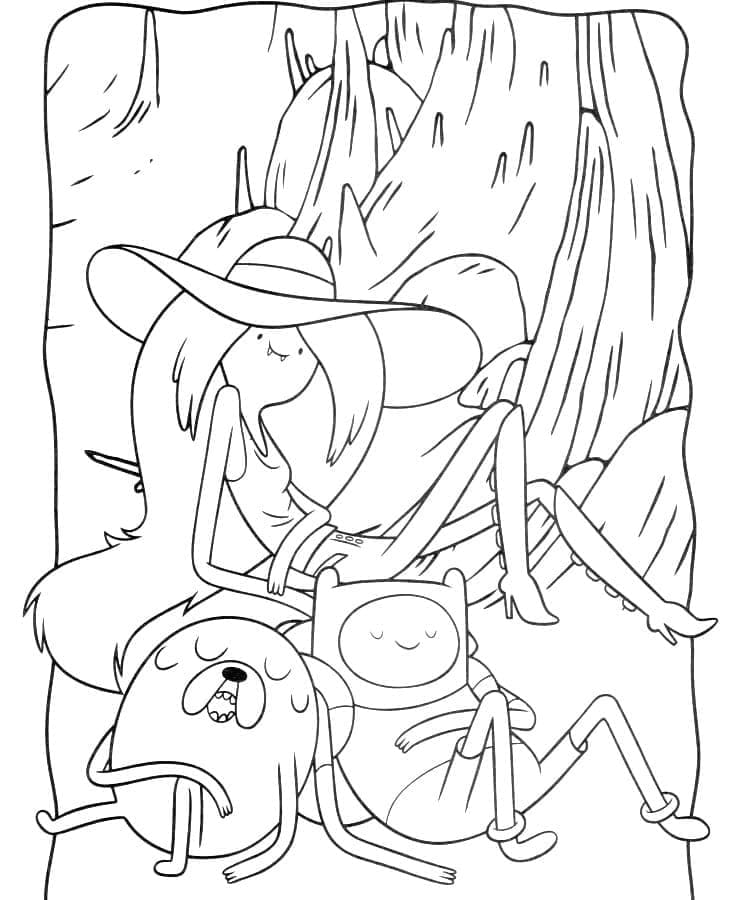 Marceline, Finn dan Jake