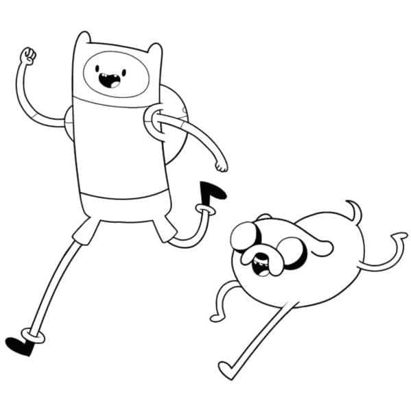 Menjalankan Finn dan Jake