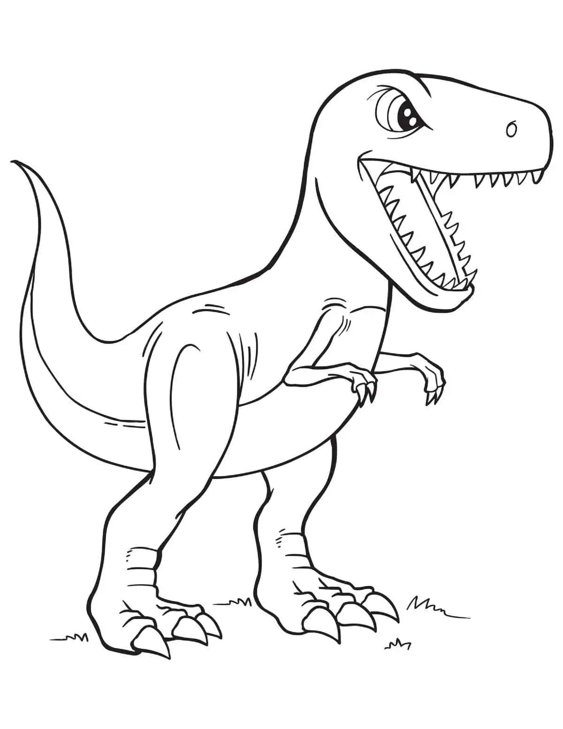 T-Rex yang Lucu