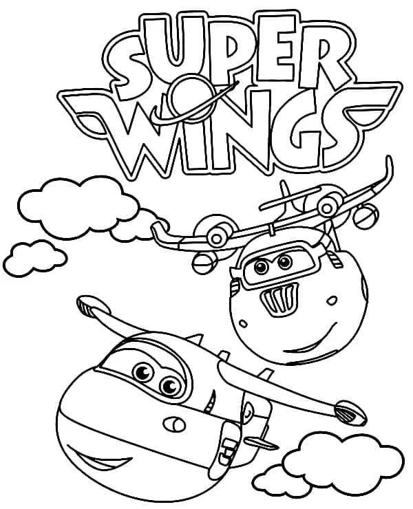 Jett dan Donnie Super Wings