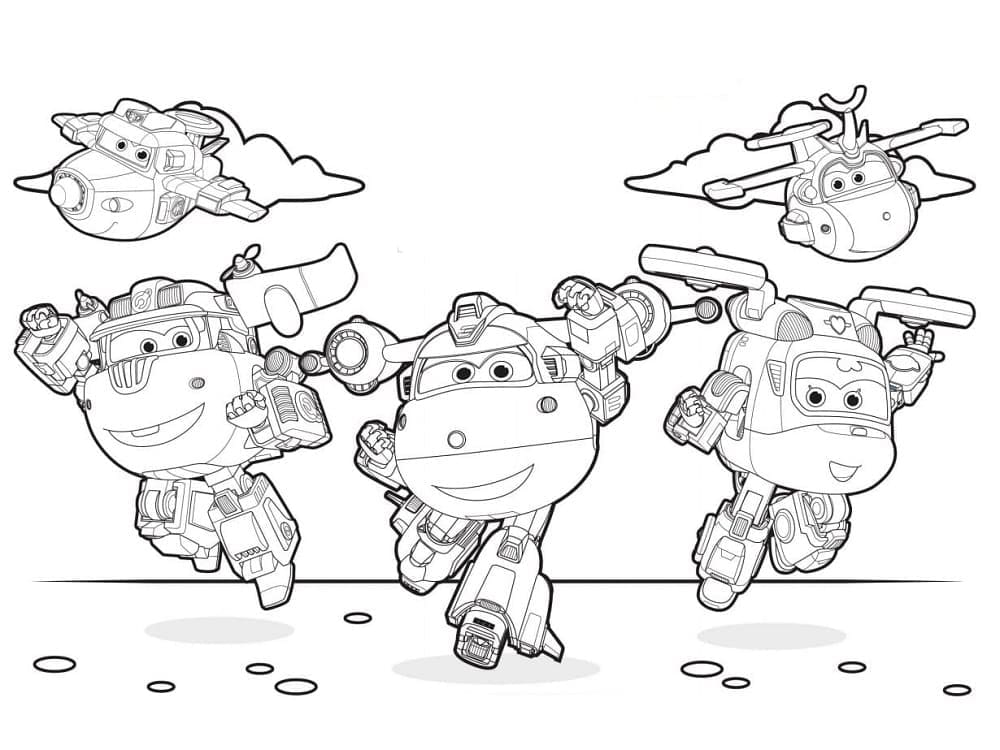 Karakter dari Super Wings