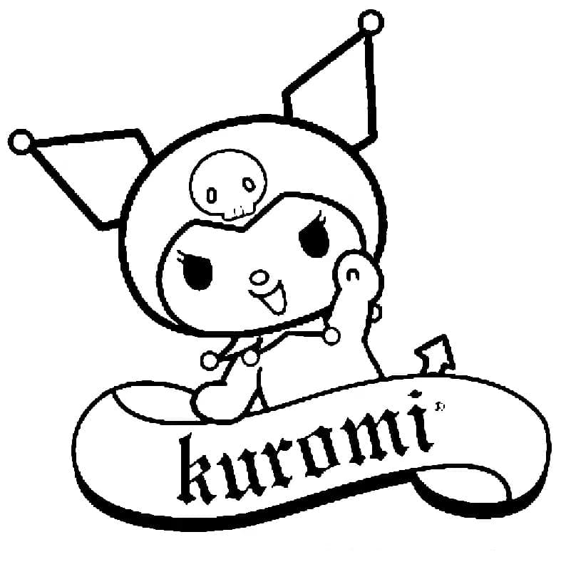 Kuromi Dapat Dicetak