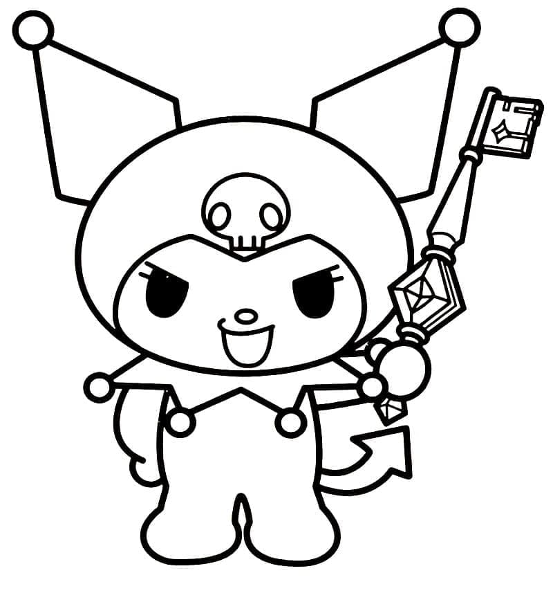 Kuromi dengan Kunci