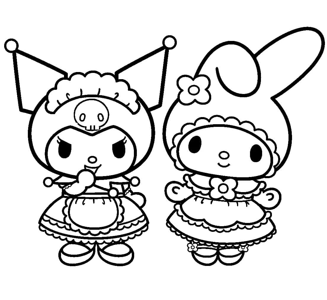 Kuromi dengan Melodiku
