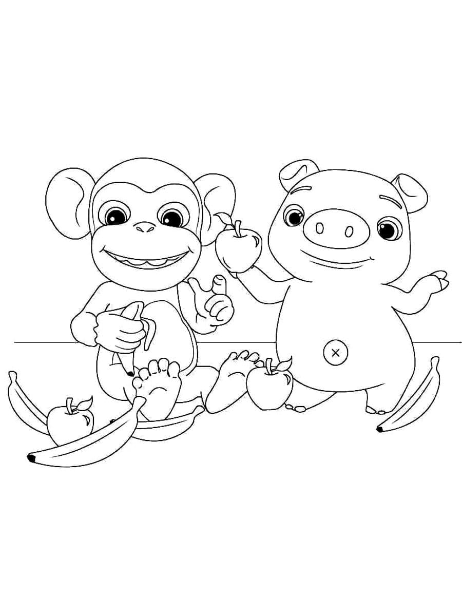 Mochi dan Pepe dari Cocomelon