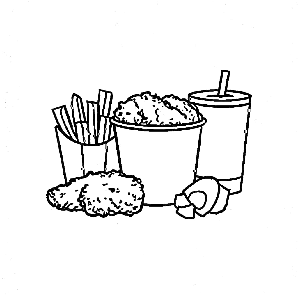 Paha ayam goreng