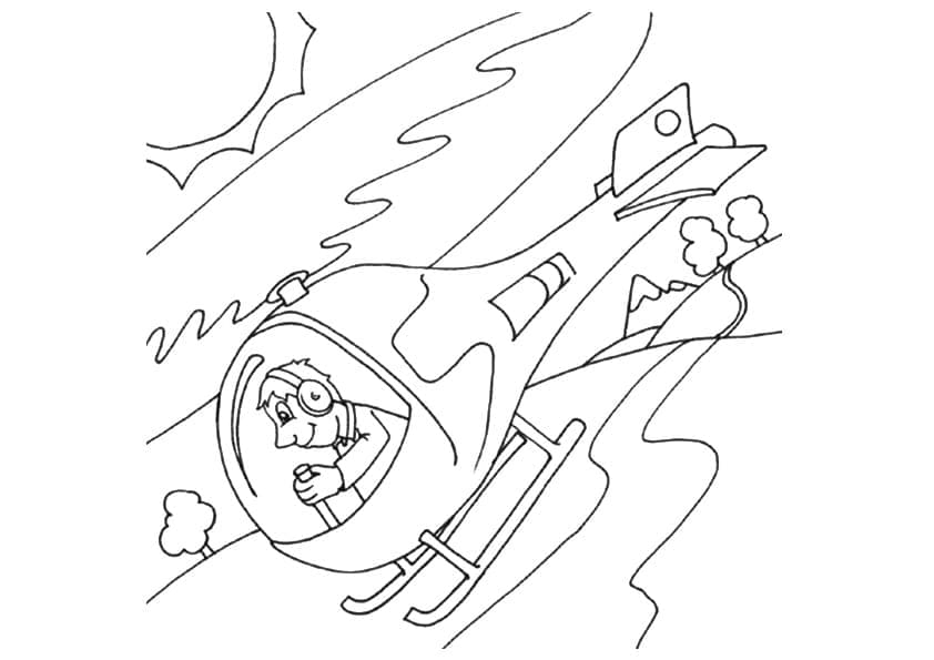 Pilot helikopter