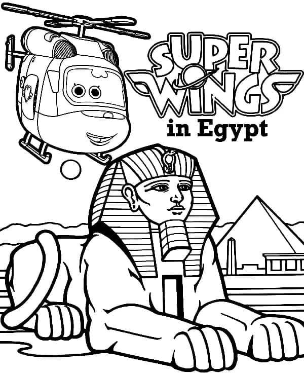 Super Wings Dizzy di Mesir