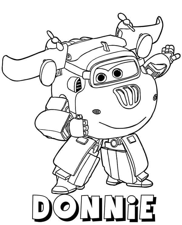 Super Wings Donnie
