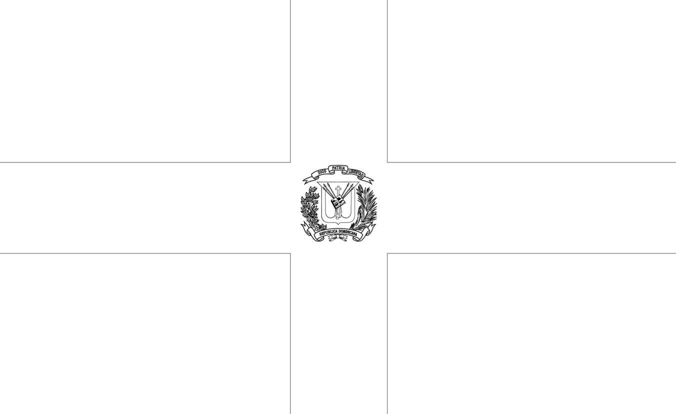 Bendera Republik Dominika