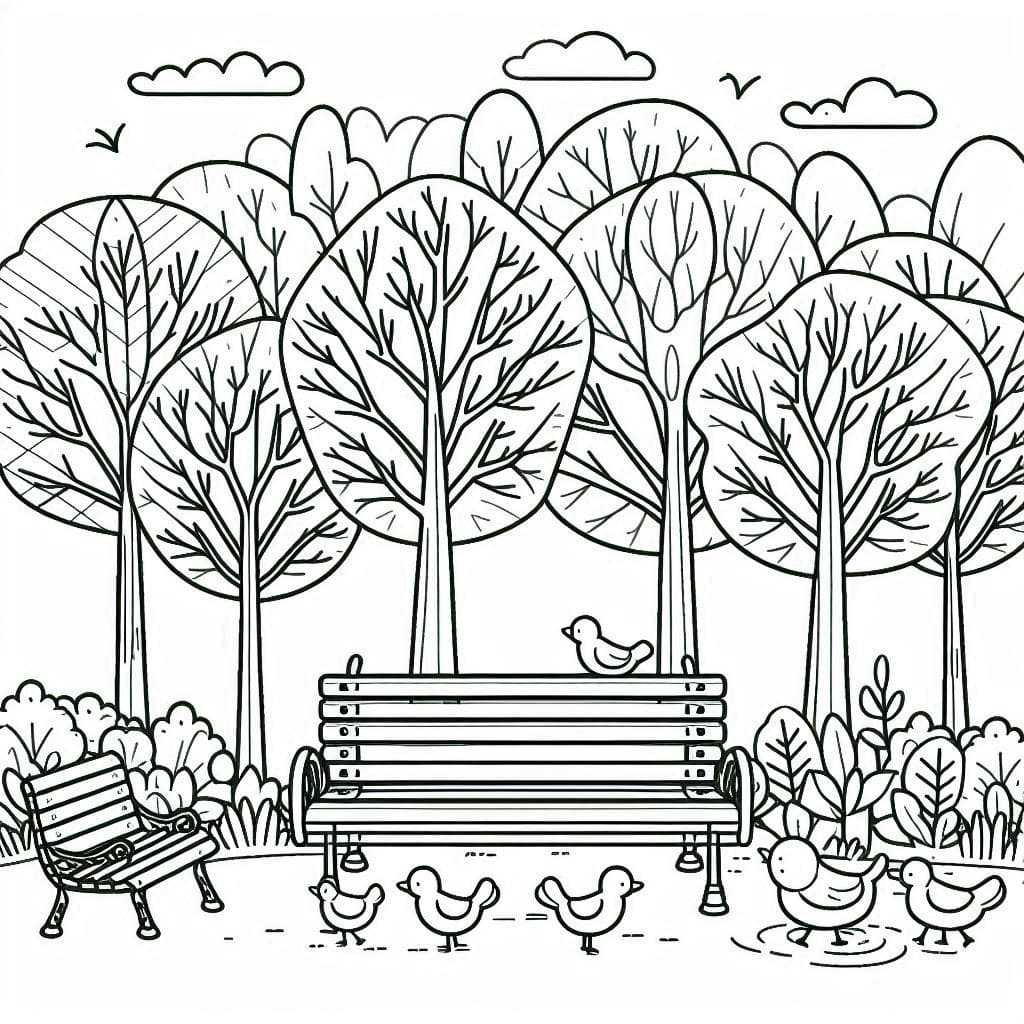 Burung di Taman Kota