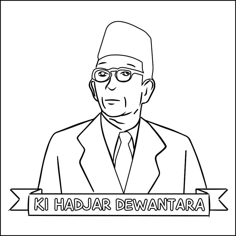 Gambar Ki Hajar Dewantara