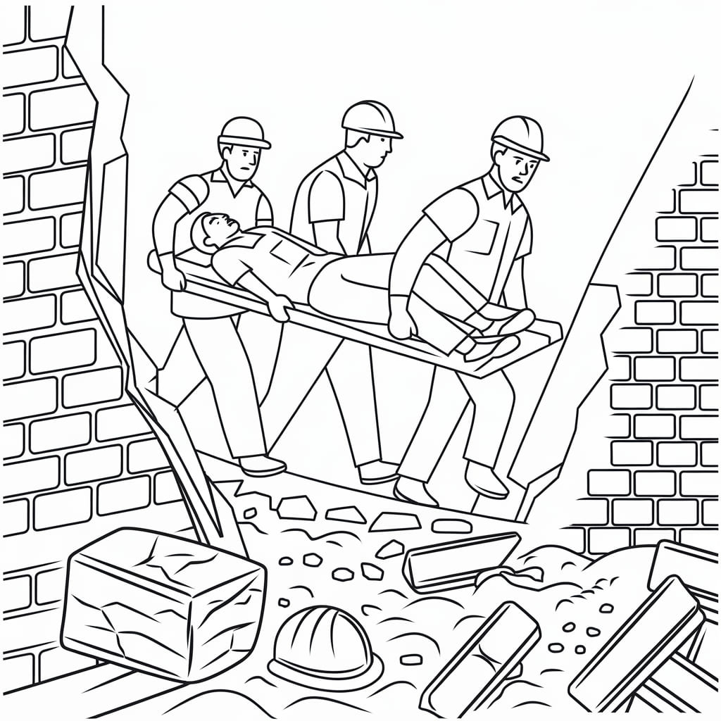 Menyelamatkan korban Gempa bumi