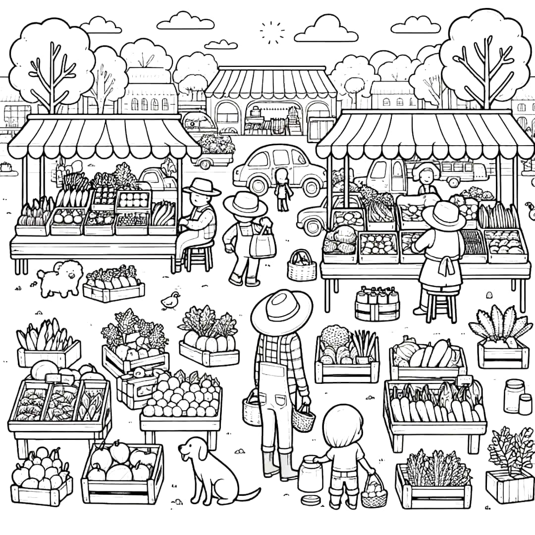 Pasar luar ruangan