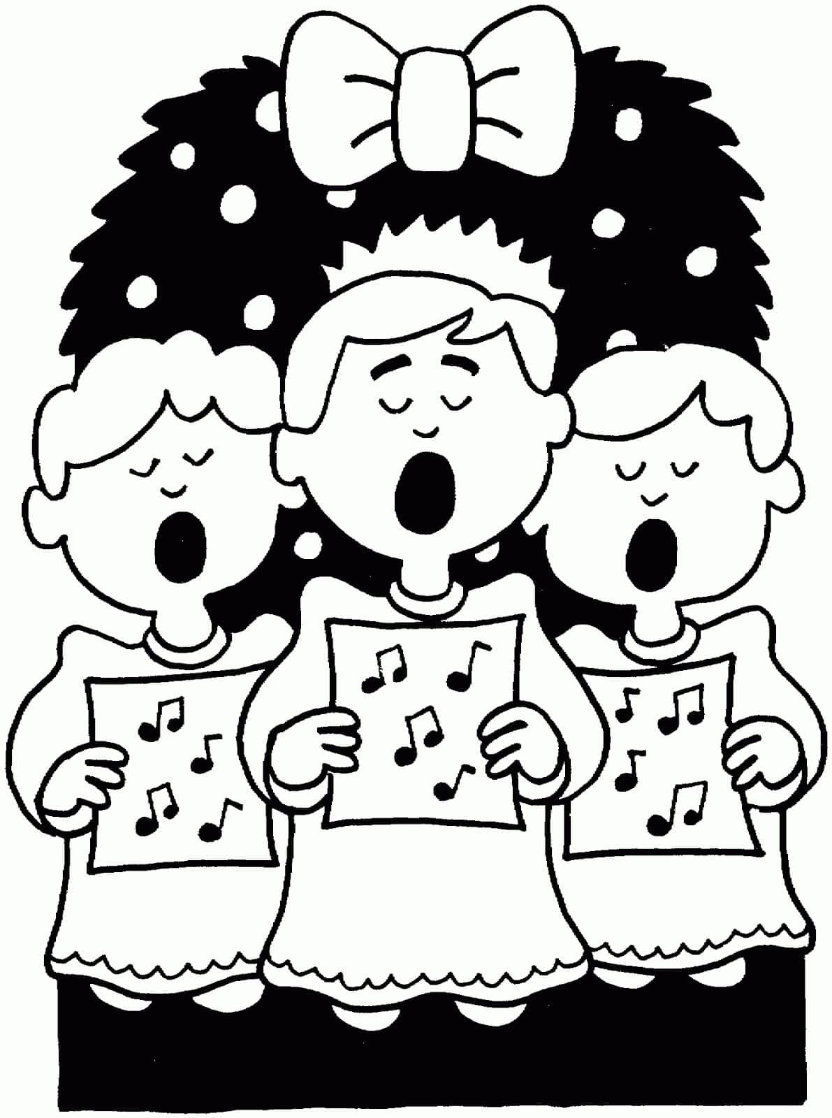Menyanyikan Lagu Natal