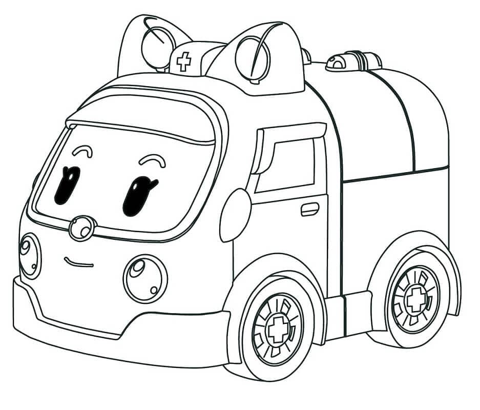 Amber Lucu dari Robocar Poli