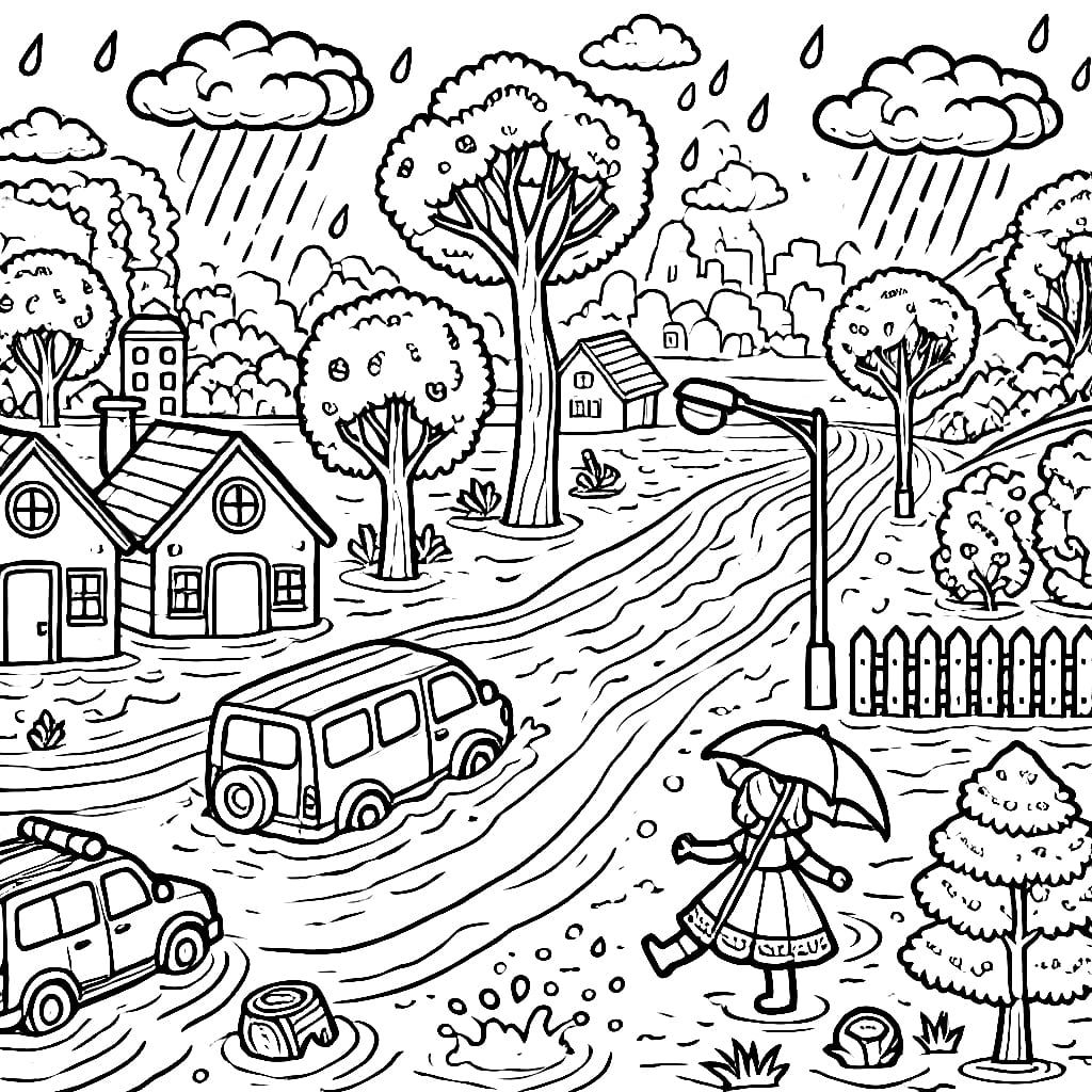 Banjir di jalan