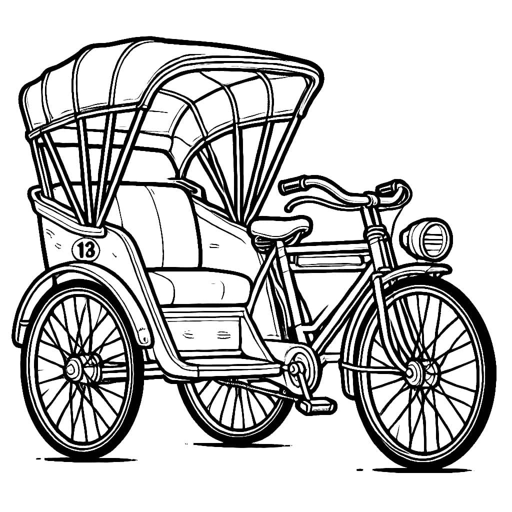 Becak cukup bagus