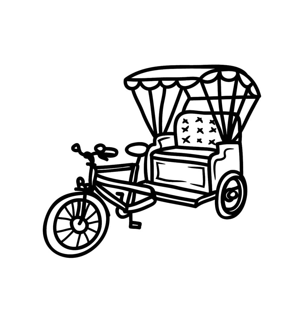 Becak gratis
