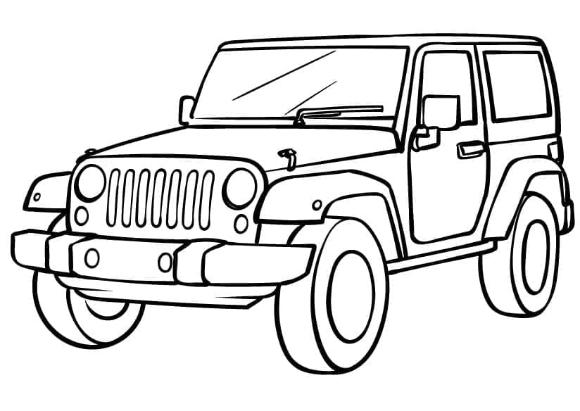 Cetak Mobil Jeep