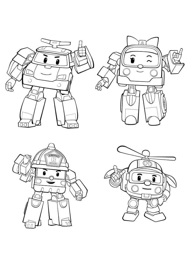 Gratis Robocar Poli
