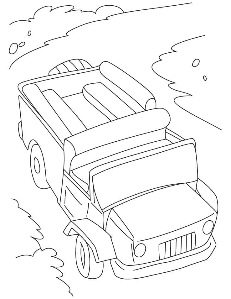 Jeep Dapat Dicetak untuk Anak-anak