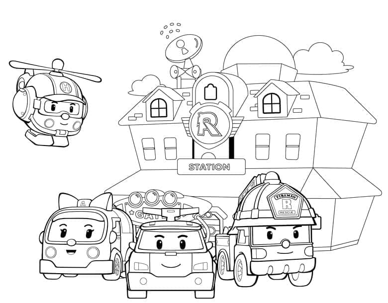 Karakter Robocar Poli