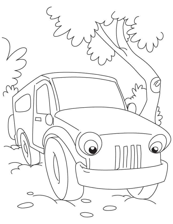 Kartun Jeep