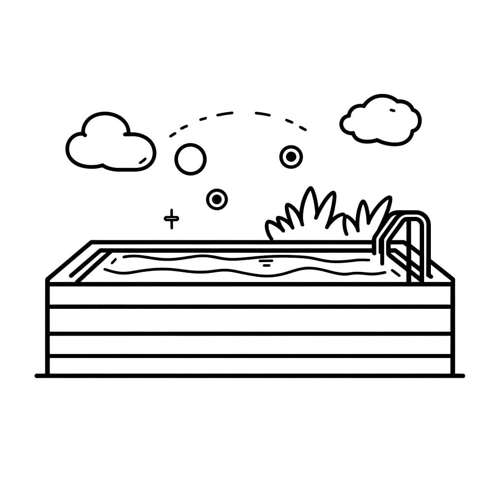 Kolam renang yang indah
