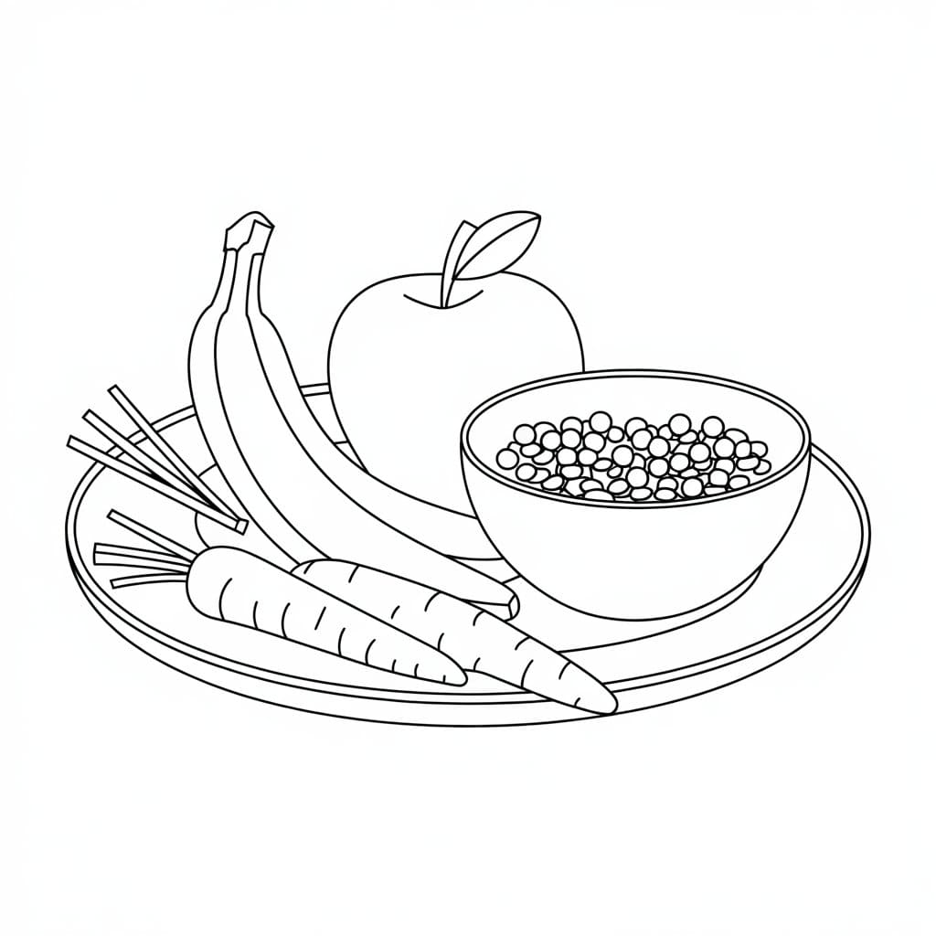 Makanan sehat sederhana