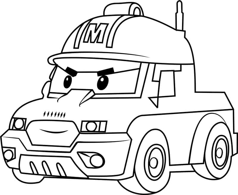 Mark dari Robocar Poli