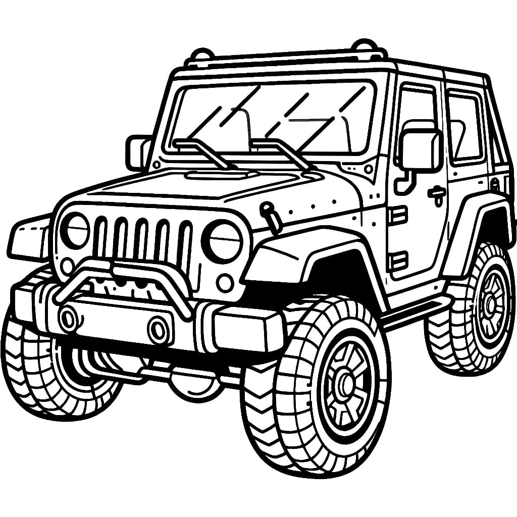 Mobil Jeep bagus sekali