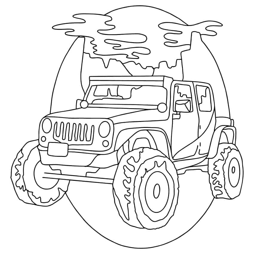 Mobil Jeep Dapat Dicetak