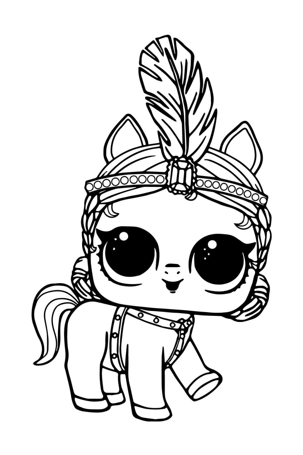 Penari Kuda Poni LOL Pets