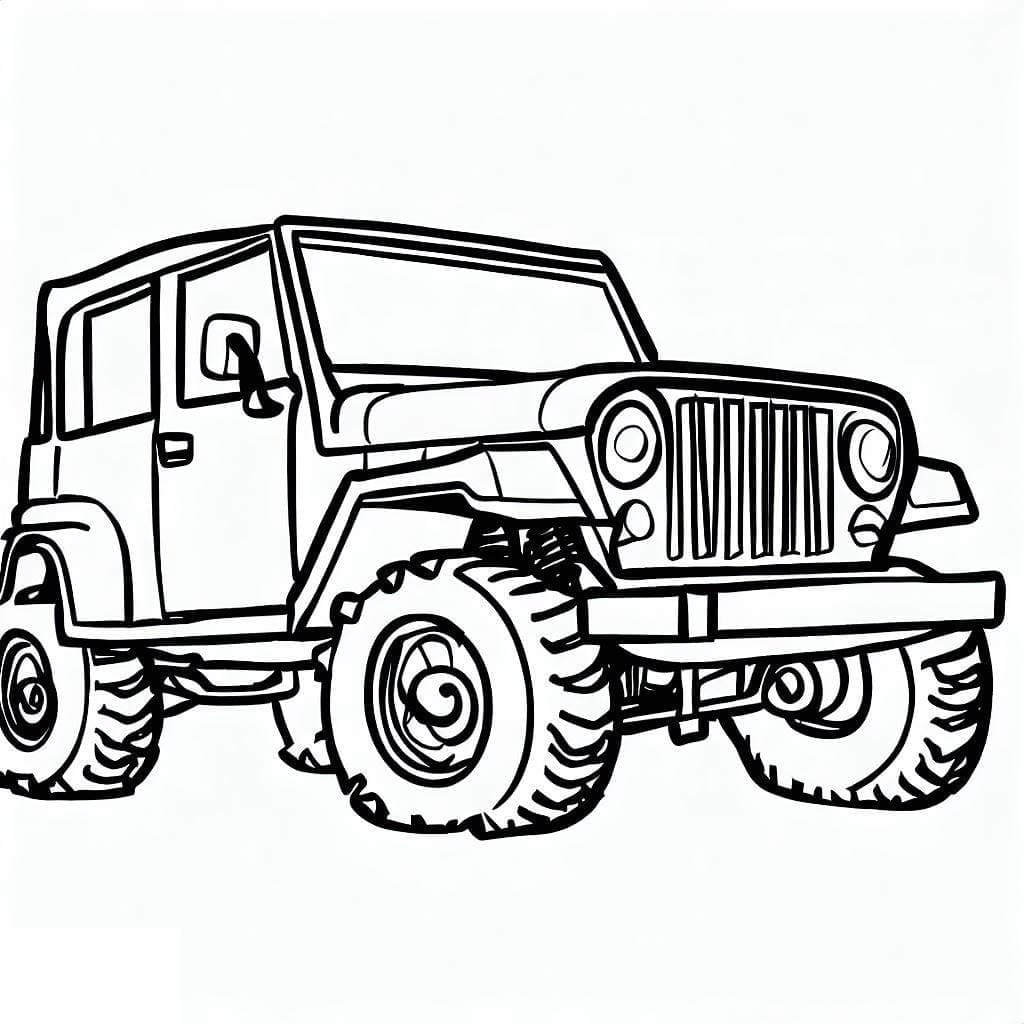Sebuah Mobil Jeep