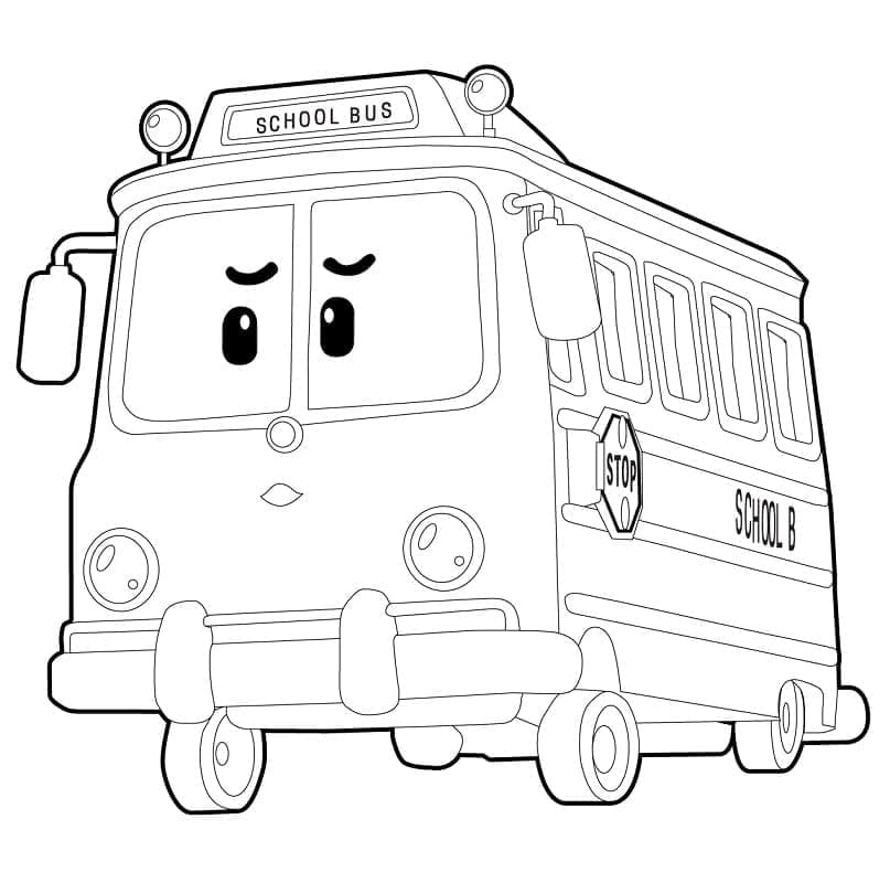 Sekolah B dari Robocar Poli