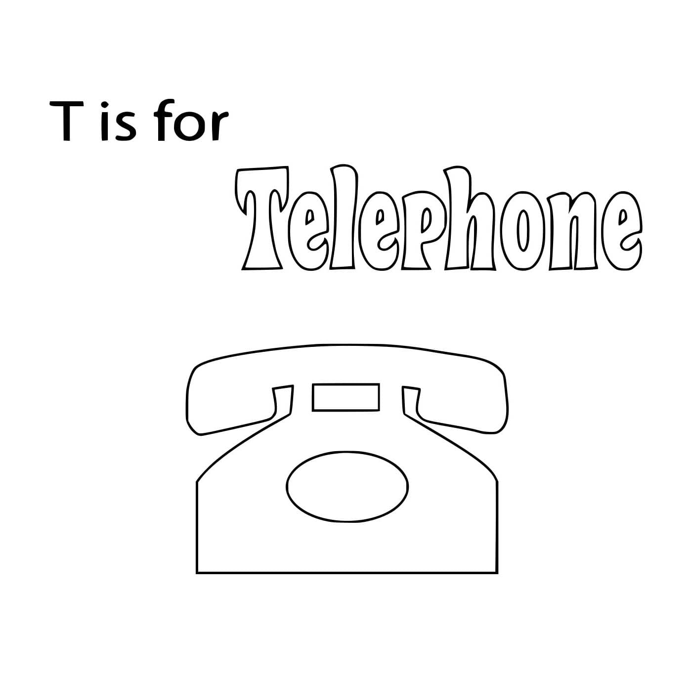 T untuk Telepon