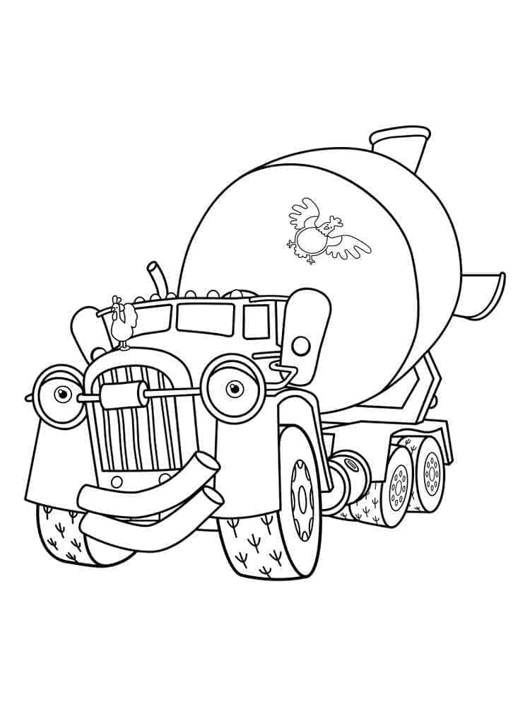 Truk Molen Kartun