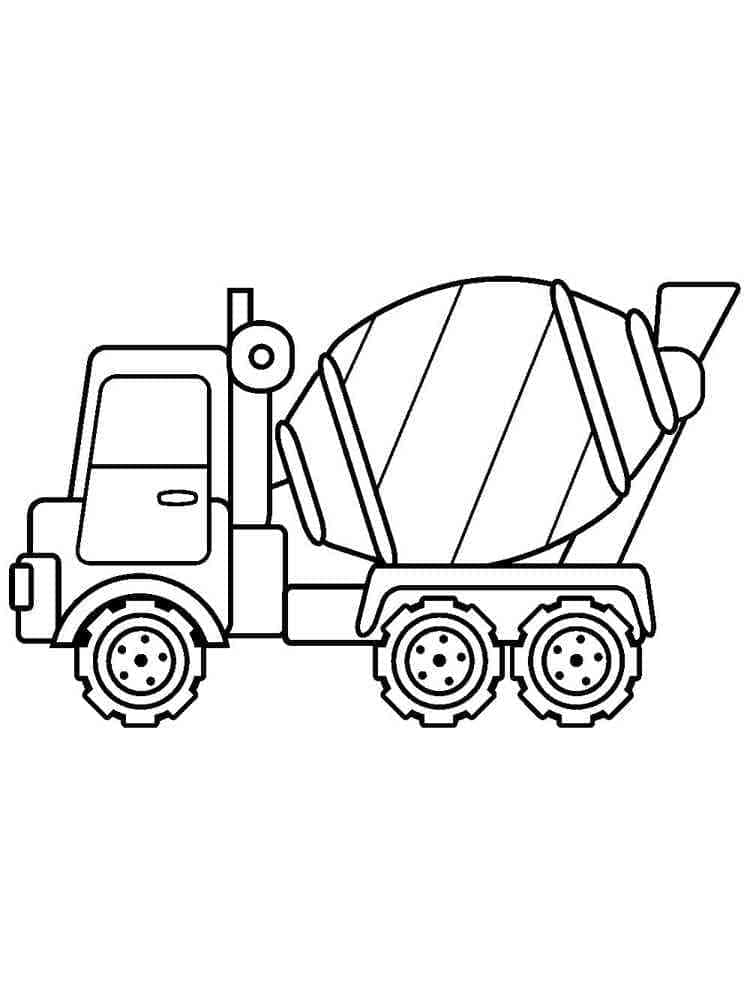 Truk Pengaduk Beton