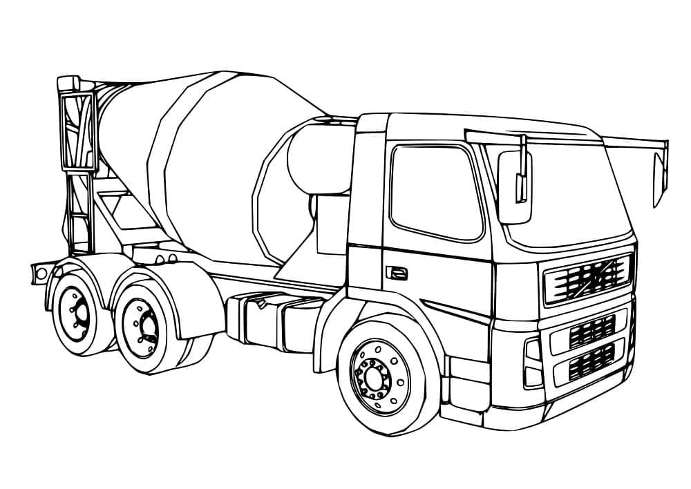 Truk Pengaduk Semen