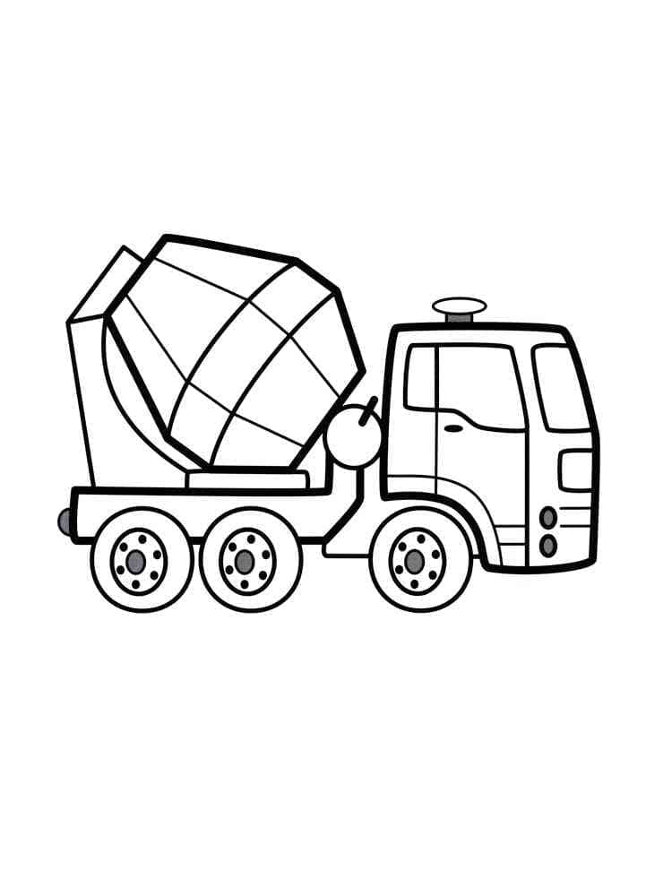 Truk Semen gambar gratis