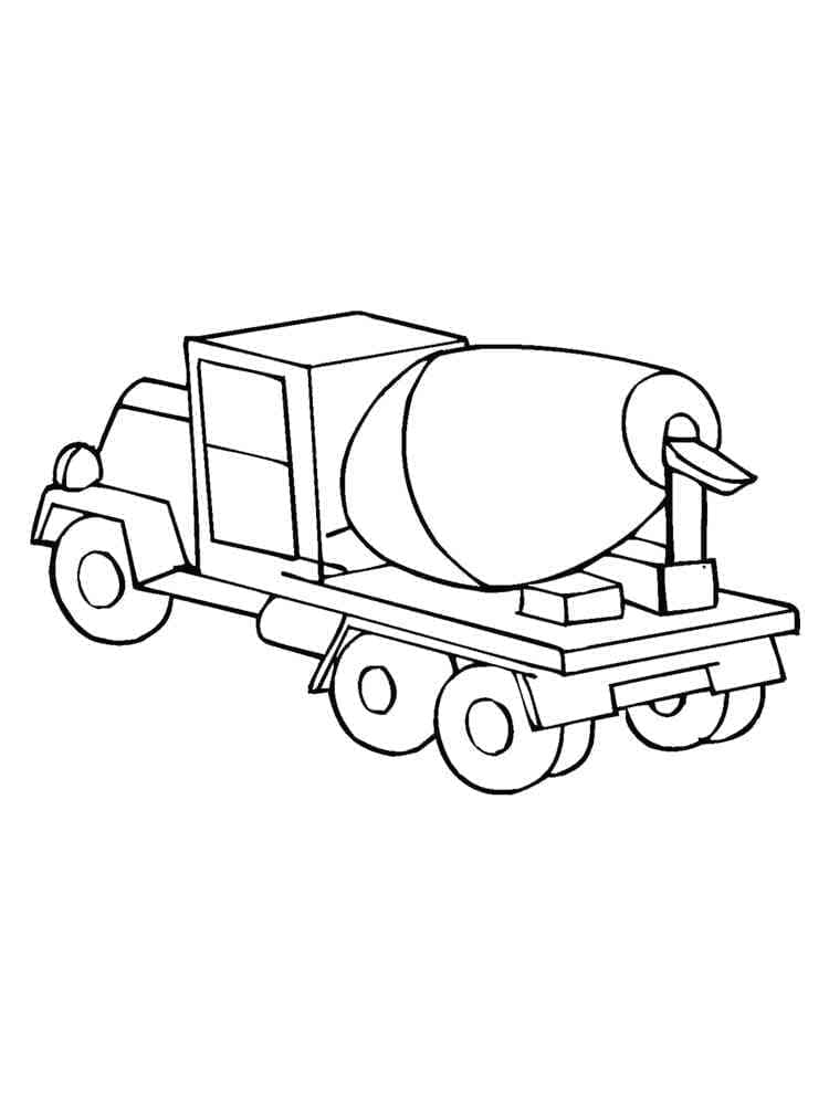 Truk Semen Kecil