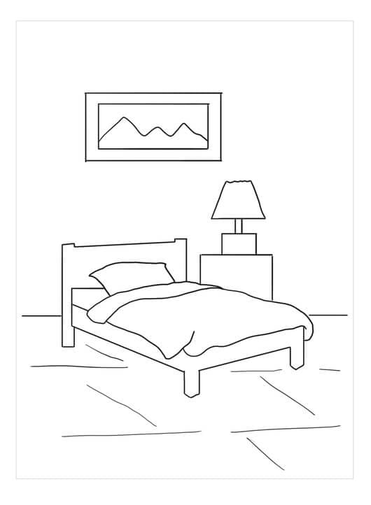 Denah Kamar Tidur