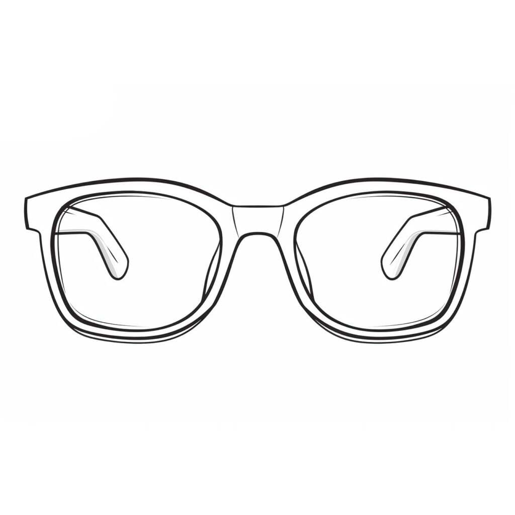 Desain Kacamata Sederhana