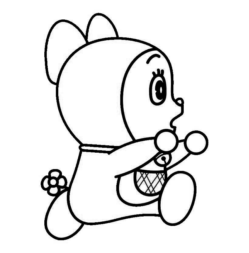 Dorami berlari
