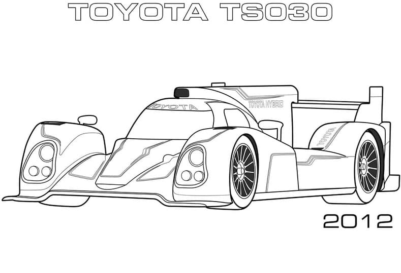 Gambar 2012 Toyota TS030