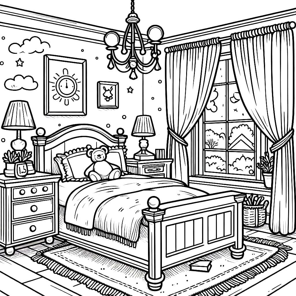 Kamar tidur cantik