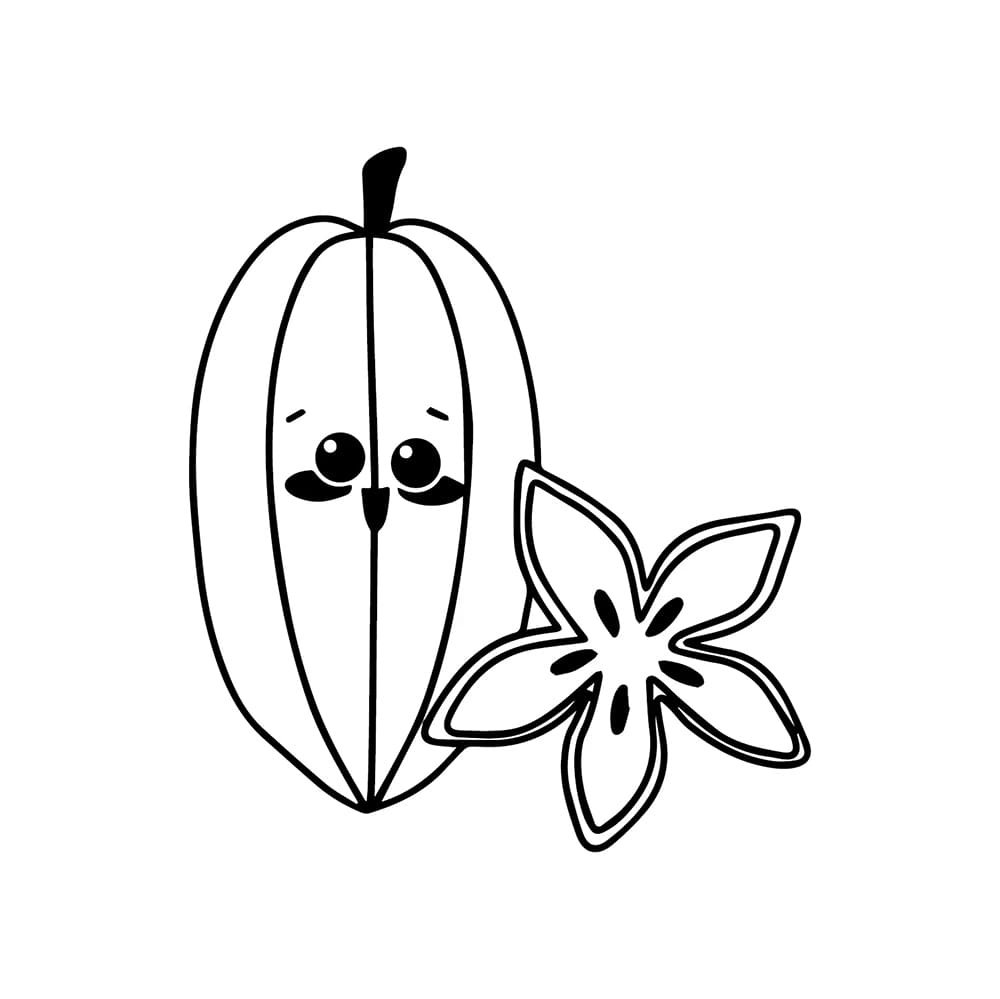 Kartun Bintang Buah